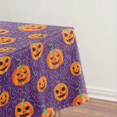 Elegante Jack O' Lanterns Tafelkleed (Voorbeeld)