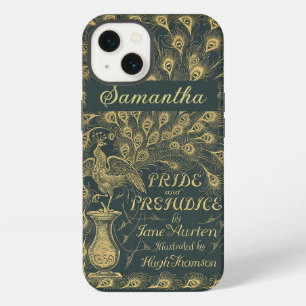 Elegante Jane Austen Pride and Prejudice Boekomsla iPhone 13 Hoesje