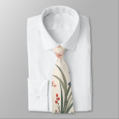 Elegante Japanse bloemendassen Stropdas (Gebonden)