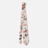 Elegante Japanse bloemendassen Stropdas (Achterkant)