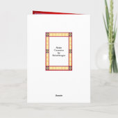 Elegante Japanse dames 1 Feestdagen Kaart (Achterkant)