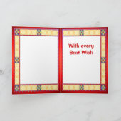 Elegante Japanse dames 1 Feestdagen Kaart (Binnen)