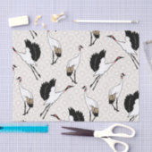 Elegante Japanse kranen Tissuepapier (Craft)