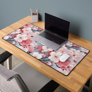 Elegante Japanse Sakura Bloemen Bureaumat