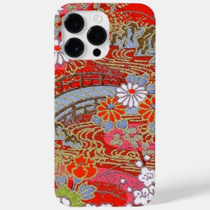Elegante Japanse Washi Origami Blossom Bridge Case-Mate iPhone 14 Pro Max Hoesje