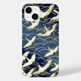 Elegante Japanse Washi Origami Lucky Cranes Case-Mate iPhone 14 Hoesje