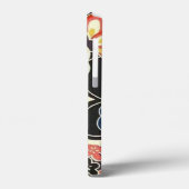 Elegante Japanse Washi Origami Moderne bloemen Case-Mate iPhone Case (Achterkant / Links)