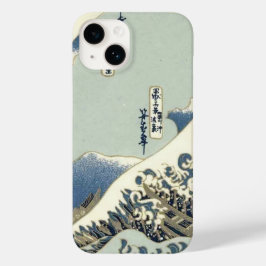 Elegante Japanse Washi Origami Ocean Waves Case-Mate iPhone 14 Hoesje