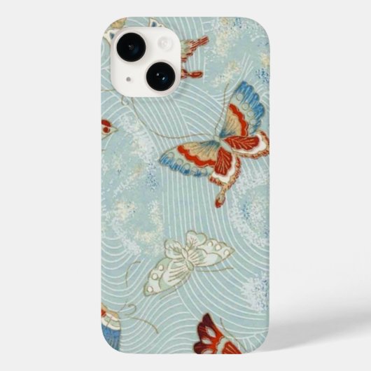Elegante Japanse Washi Origami Vlinders Case-Mate iPhone Case (Achterkant)
