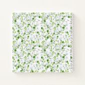 Elegante Jasmijnbloem Notitieboek (Achterkant)