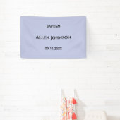Elegante jongensdoop spandoek (Insitu)
