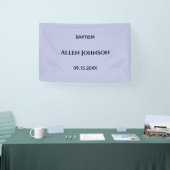 Elegante jongensdoop spandoek (Beurs)