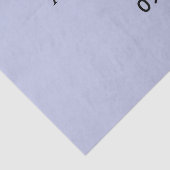 Elegante jongensdoop  tissuepapier (Detail)