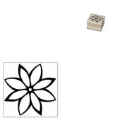 Elegante Journal Scrapbooking Bruidsbloem Rubberstempel (Gestempeld)