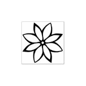 Elegante Journal Scrapbooking Bruidsbloem Rubberstempel (Afrduk)