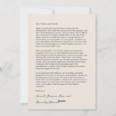 Elegante "Joy to the World" Multi-Photo Faux-Folie Feestdagenkaart (Achterkant)