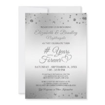 Elegante jubileum harten JAAR IN DE EEUWIGHEID