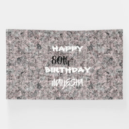 Elegante jubileumbanner  spandoek