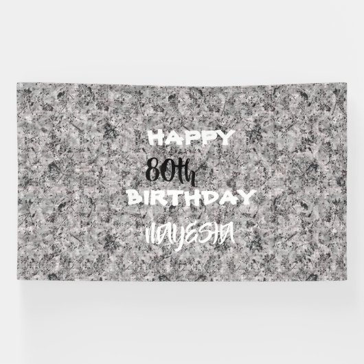 Elegante jubileumbanner spandoek (Horizontaal)
