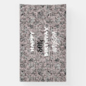 Elegante jubileumbanner spandoek (Verticaal)