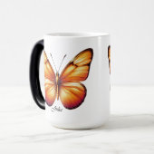 Elegante Julia Vlinder Wrap Magische Mok (Voorkant links)