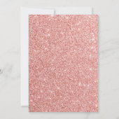 Elegante jurk & kroon Quinceañera verjaardagsfeest Kaart (Achterkant)