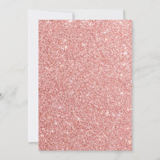 Elegante jurk & kroon Quinceañera verjaardagsfeest Kaart (Achterkant)