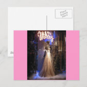 Elegante jurk NYC Holiday Window Display Feestdagenkaart (Voorkant / Achterkant)