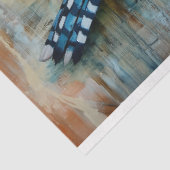 Elegante juweel verfraaid Bird Art Decoupage Tissuepapier (Detail)