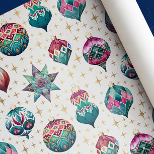  Elegante Juwelen Kerstversieringen Cadeaupapier