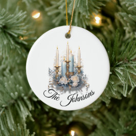 Elegante kaarslicht decor - Custom Keramisch Ornament