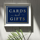 Elegante Kaarten en echte Folie-bruiloft Folie Afdrukken