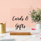 Elegante Kaarten en Geschenken Acryl Teken Acryl Bord (Huwelijk)