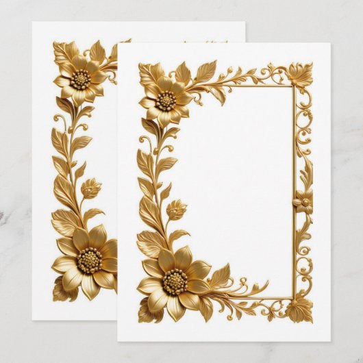 Elegante Kaarten voor elke gelegenheid (Voorkant / Achterkant)