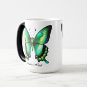 Elegante Kaiser Vlinder Wrap  Magische Mok (Voorkant links)