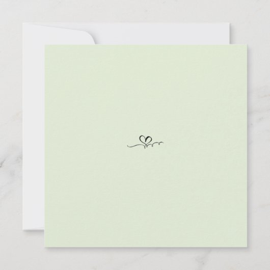 Elegante kalligrafie Bewaar de Datum Uitnodigingen (Achterkant)