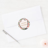 ELEGANTE KALLIGRAFIE BRUILOFT STICKER SEALS (Envelop)