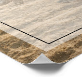 Elegante kalligrafie chic script bruiloft welkom poster (Hoek)