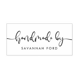 Elegante kalligrafie Handgemaakt door Rubberstempel