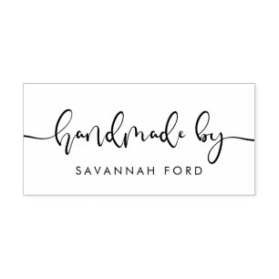 Elegante kalligrafie Handgemaakt door Rubberstempel