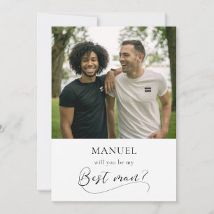 Elegante kalligrafie kaart voor het vragen van get