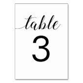 Elegante kalligrafie minimalistische bruiloft kaart (Voorkant)