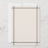 Elegante kalligrafie Script Afstuderen Foto Aankondiging (Achterkant)