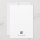 Elegante kalligrafie script klassieke save the dat kaart (Achterkant)