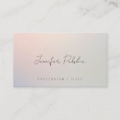 Elegante kalligrafie script sjabloon professioneel visitekaartje (Voorkant)