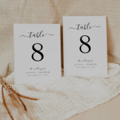 Elegante kalligrafie van witte kleur bruiloft kaart