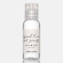 Elegante kalligrafie Verspreid liefde niet kiemen