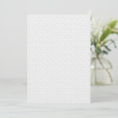 Elegante kant baby shower uitnodiging (Staand voorkant)