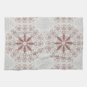 Elegante Kant Bloemen Keuken Handdoeken (Horizontaal)