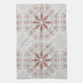 Elegante Kant Bloemen Keuken Handdoeken (Verticaal)